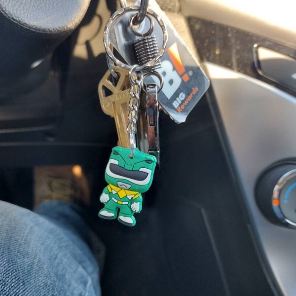 Power Rangers Keyrings/keychains | Cartoon Cute Emo Kids Goth Fun Jake ...