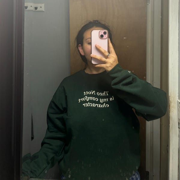 Mattheo Riddle Embroidered Sweatshirt - Etsy