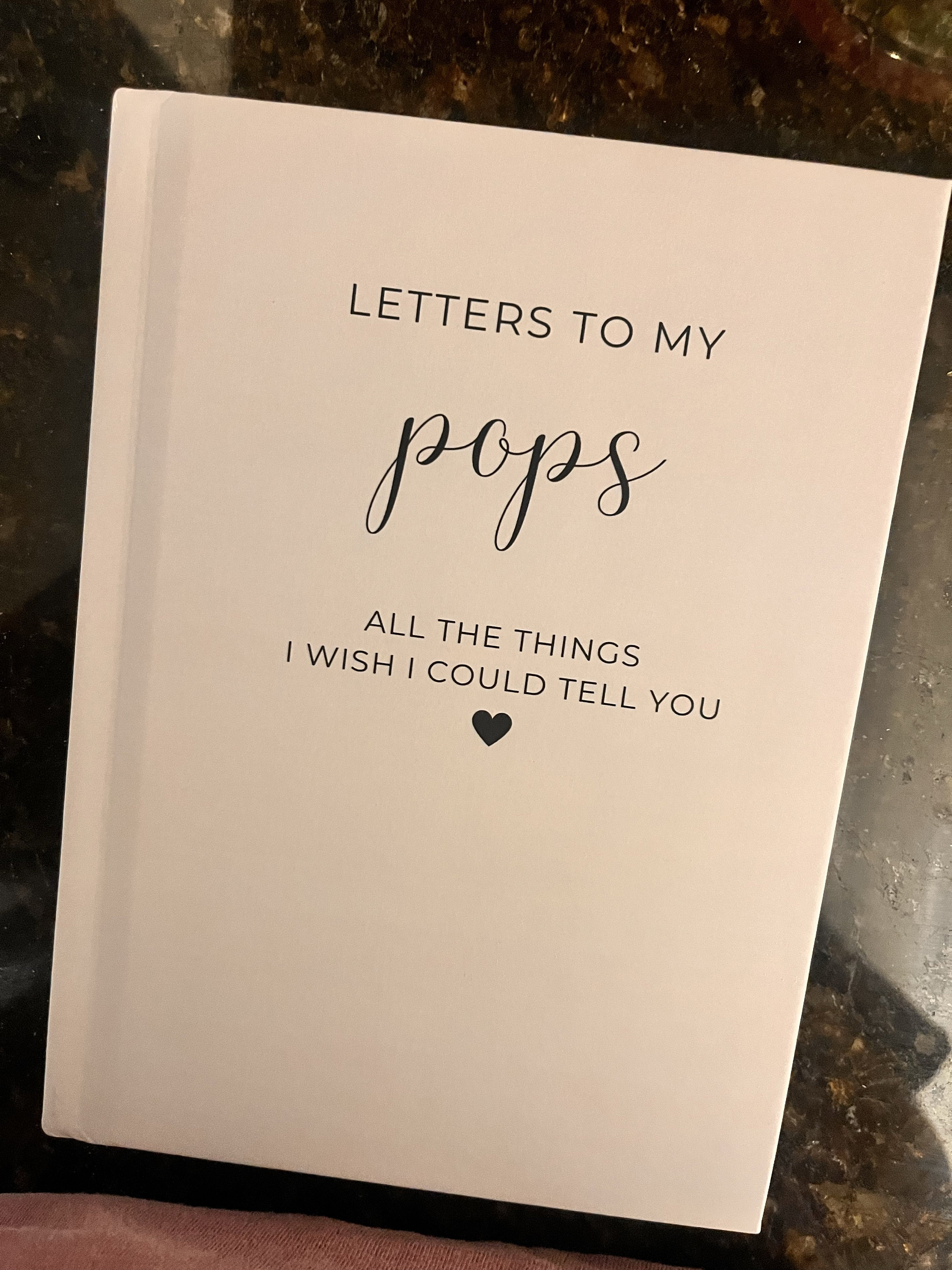 Loss of Father Memorial Gift Journal, Dad Loss Grief Journal Gift, Letters to My Dad in Heaven Sympathy Gift, Letters to my Father, Memorial