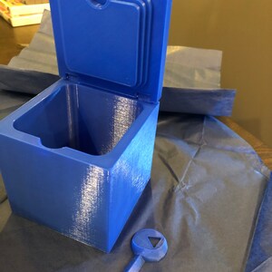 Mulholland Drive Blue Box Replica, David Lynch Movie Prop 3D Printed