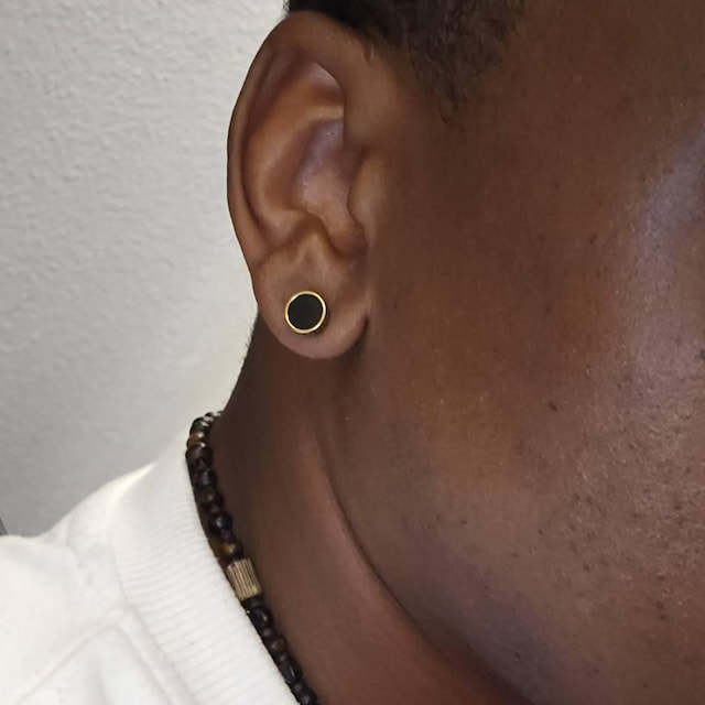 Piercings Best Mens Earrings 2018 Black Earrings Black Gothic Hoop