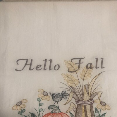 Rippled Fall Scenes Machine Embroidery Designs Pack Instant - Etsy