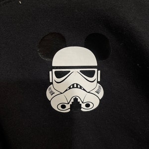 スター、ウォーズ、ストームトルーパー、ミッキー、マウス、頭