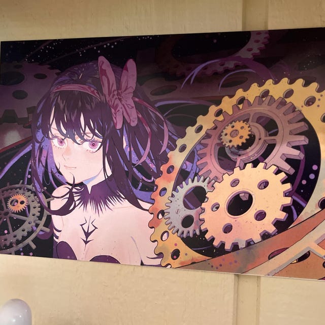 FREE SHIPPING | Homura Akemi | Puella Magi Madoka Magica Poster