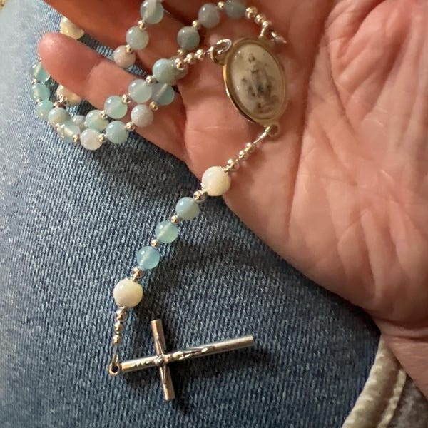 Apple Blossom - Rosary Bracelet main image 1