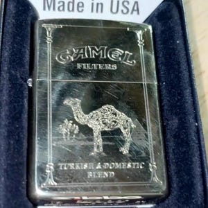 Camel Zippoライター 【非売品】Made in USA Zippo Camel Hard Pack Lighter: Limited Edition Collectible - Etsy