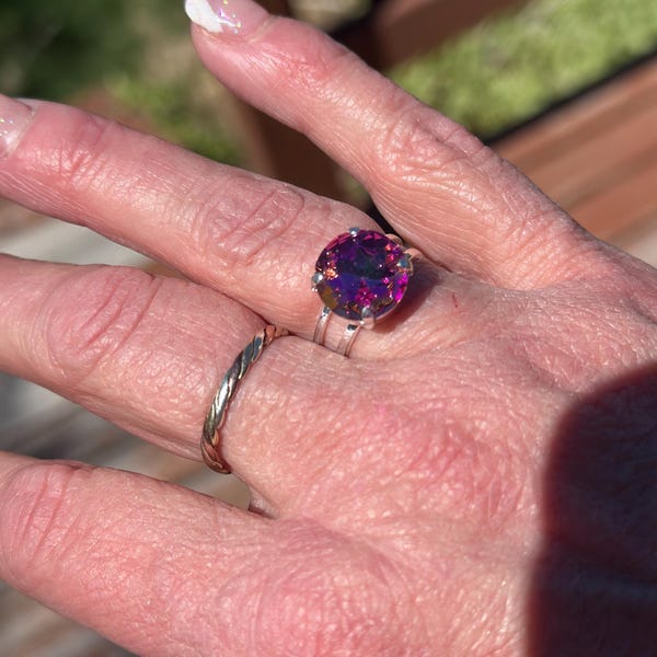 Limited Edition Volcano Swarovski Crystal Navette Marquise Statement ...