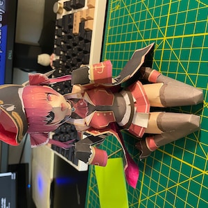 VTuber、マリン、ペーパークラフト、ペパクラ、3Dモデル用紙
