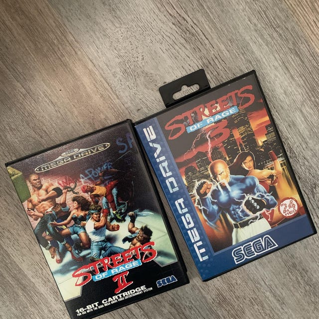 Street of Rage 3 PAL Megadrive (repro) - Etsy