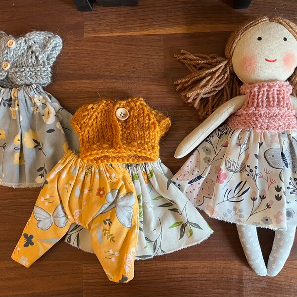 Design Your Own Doll Girl Personalised Custom Rag Doll 11,5 Custom Made ...