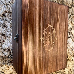Personalized Whiskey Glass Set in Wooden Gift Box, Whiskey Glasses With ...