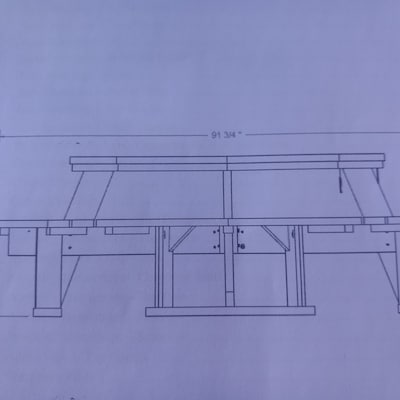 Outdoor Bench Plan - Etsy