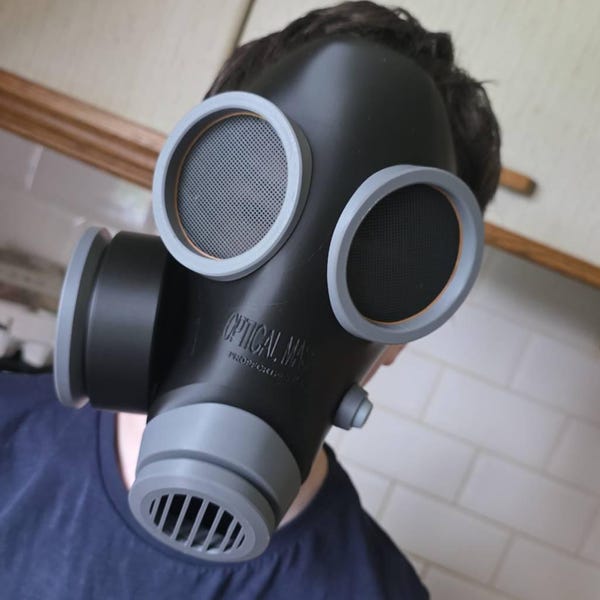 Pyro Gas Mask: 3D Printed Wearable Replica Cosplay Prop, S/M/L (team ...
