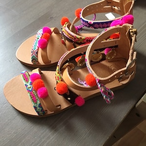 Sandals Chantilly handmade to order
