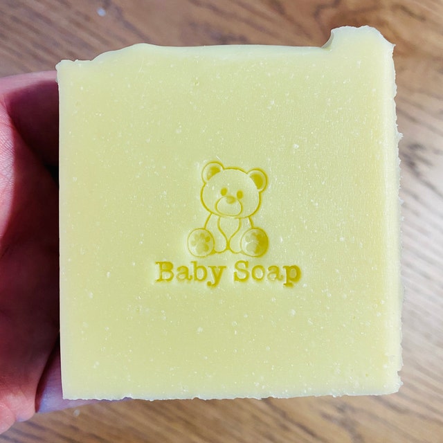 Handmade Soap Stamp High QualityTransparent Acrylic Imprint Logo Graphic  Crisp