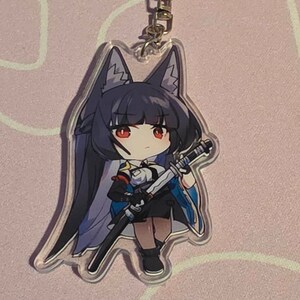 Miyabi Hoshimi Keychain - Zenless Zone Zero Acrylic Charm - Etsy