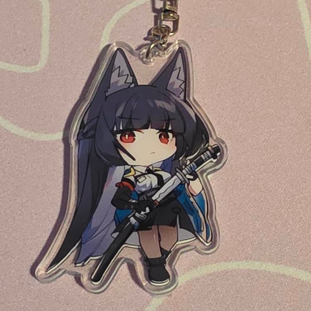 【新品】Chabi ボインキャミ Miyabi Hoshimi Keychain - Zenless Zone Zero Acrylic Charm - Etsy