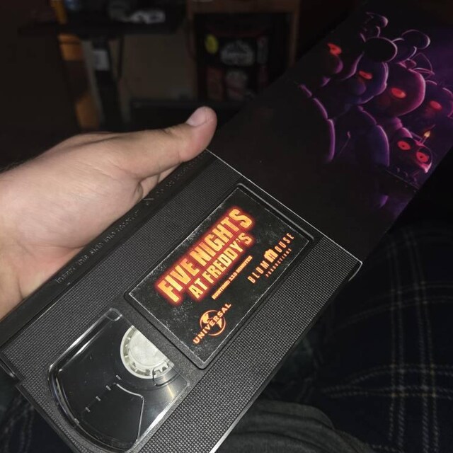 Five Nights at Freddy's (2023) Custom Horror VHS Tape Convention