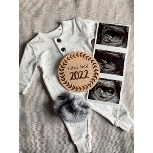 Annonce De Grossesse Futur Bebe 22 Maman Enceinte Cadeau Etsy Australia