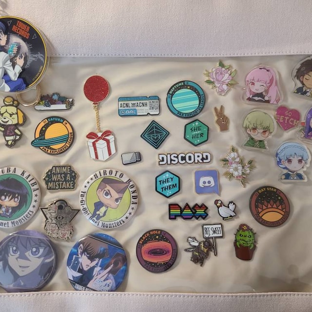 ITA TOTE BAG 3 Free Pins Free Pin Pad : Name the Pins You Want at