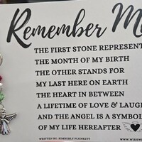 Dimes From Heaven Poem by K. Plunkett Keychain Gift Loss, Loved One ...