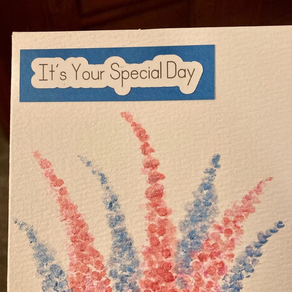 Precut Birthday & Thank You Card Sentiments: Scrapbook Greetings - Etsy