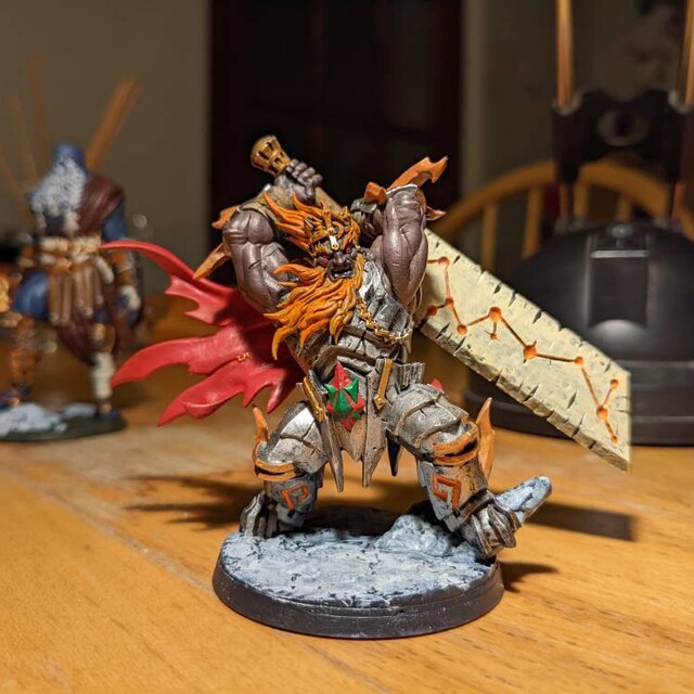 Fire Giant Miniature - Artisan Guild | Giantkin Warrior Model