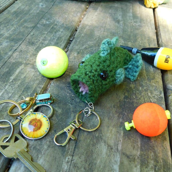 PDF + VIDEO Bode the Bass Crochet Pattern: Largemouth, Sea Bass ...