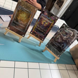 ブラッキー EX SAR カスタムポケモンカードディスプレイフレームケース