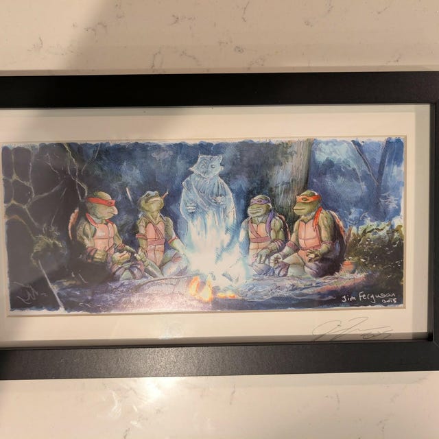 Teenage Mutant Ninja Turtles - I Love You All, My Sons Print by