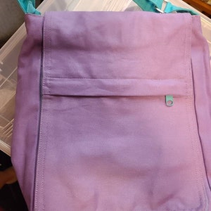 Deep Plum Water Resistant Nylon Messenger Bag Diaper Bag - Etsy
