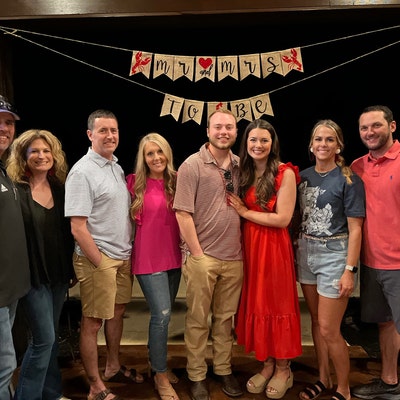 WEDDING Mr and Mrs to Be Banner,bridal Shower Party, Crawfish, Lobster ...