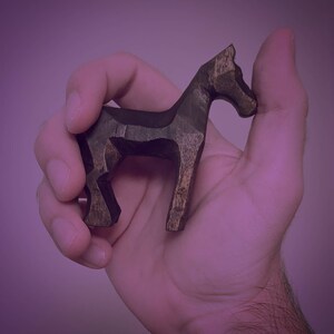 Blade Runner Horse Natural Wooden Props Replica 49 Cosplay Etsy
