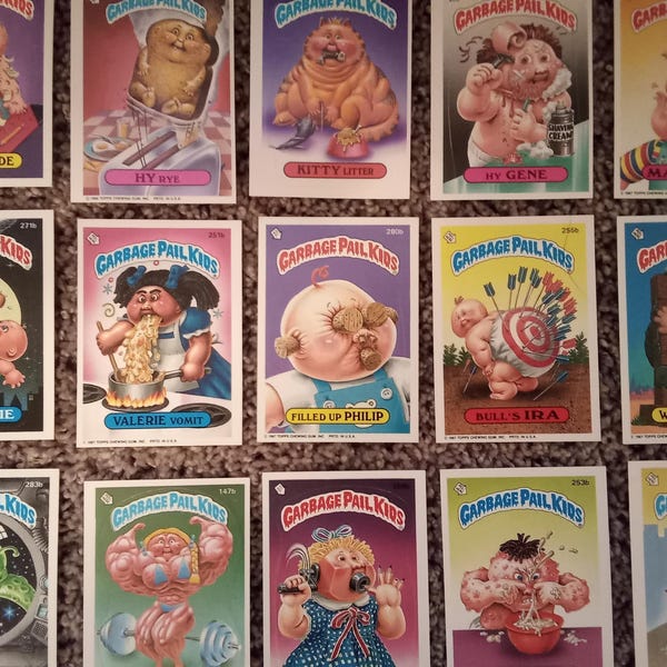 Vtg Topps 1985 Garbage Pail Kids Card Series 1 Box Unopened Sealed Wax Packs Gpk | Sealed Box Cards