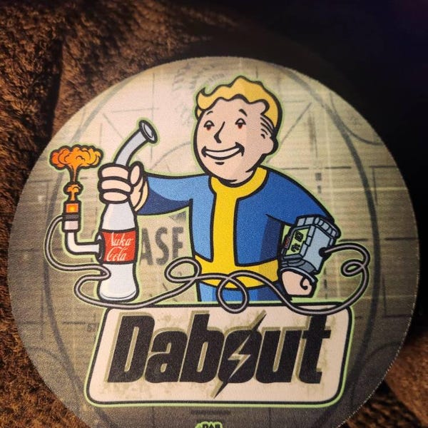 Fallout Dab Boy Dabmat, Parody Mousepad, Moodmat, Deskmat - Etsy