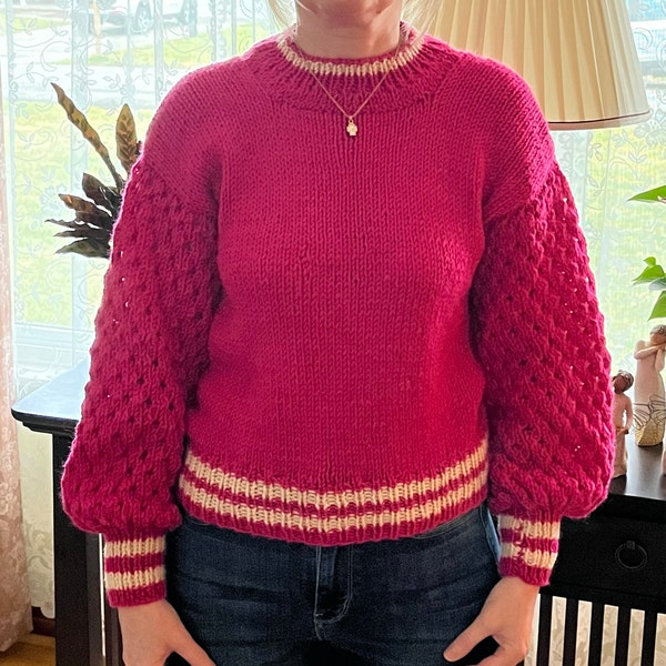 Wool Vest Red