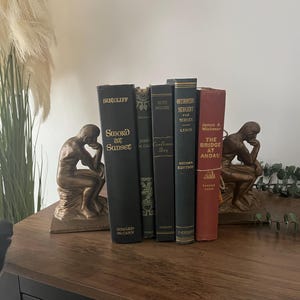 ヴィンテージブック5冊セット。カラーカスタマイズ可能。本物のハード