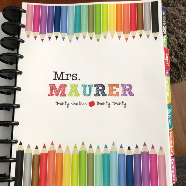 PRINTABLE Alphabet Divider Tabs for Address Book or Planner PDF