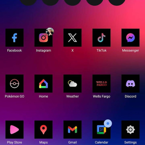 Ios Layout Border Sticker Icon Pack Pastel Chroma Ios 17 | Gradient Border | 650+ Icons | 10 ...