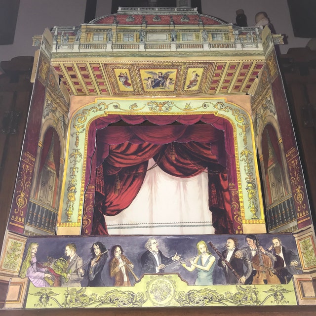 Paper Model History - 1900`s Paper Theater Play Set - by Geheugen