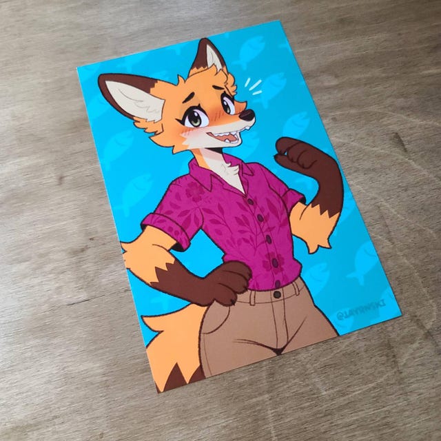 ニック・ワイルド（ズートピア2）プリント（4x6） - Etsy 日本