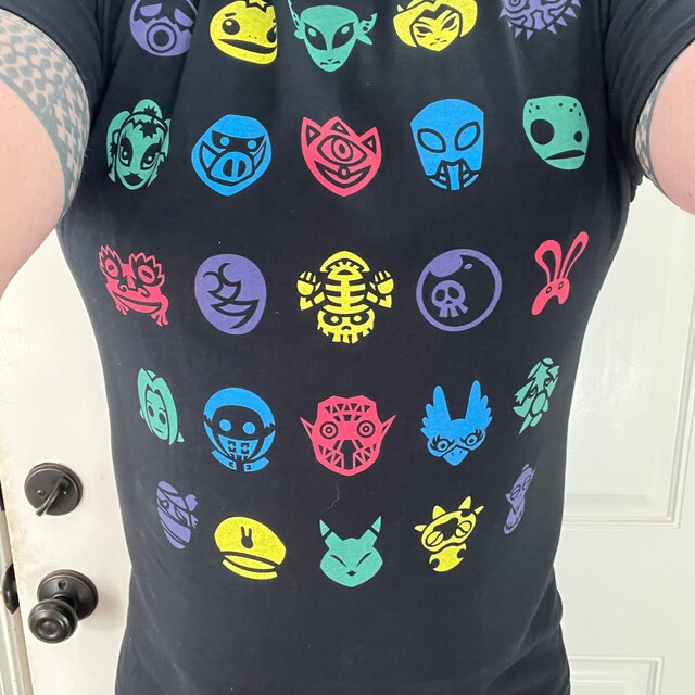 ムジュラの仮面 Tシャツ マスクコレクション // ゼルダの伝説