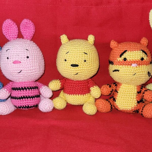 Kbc Pattern Orange Tigger Crochet Pattern: Amigurumi Doll (PDF File) - Etsy