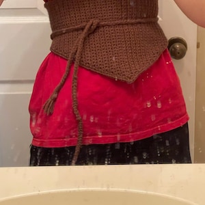 PATTERN Crochet Wrap Waist Belt - Etsy