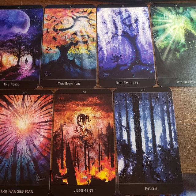 The Lost Forest™: 3rd Edition 80 Card Indie Tarot Deck - Etsy The Lost Forest™: 3rd Edition 80 Card Indie Tarot Deck - Etsy