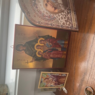 Tama Votive Ex Voto – Bébé, Doré, Artisanal – Orthodoxie Grecque Russe (Neuf Avec Étiquettes)