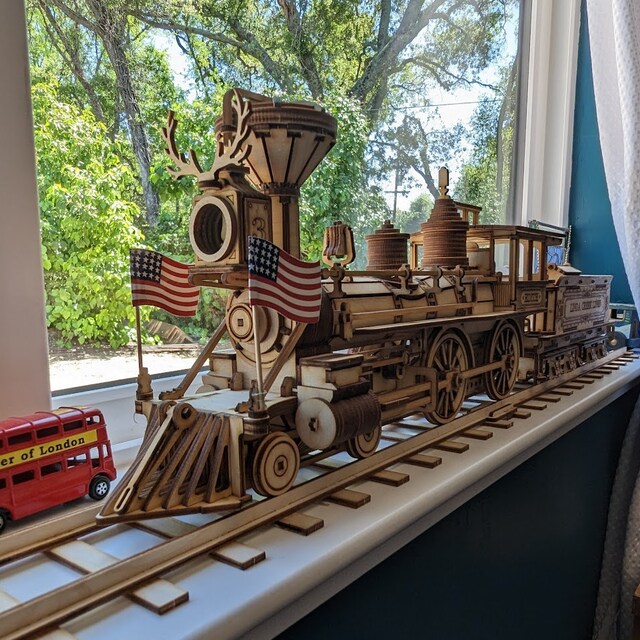1873 American 4-4-0 Locomotive 