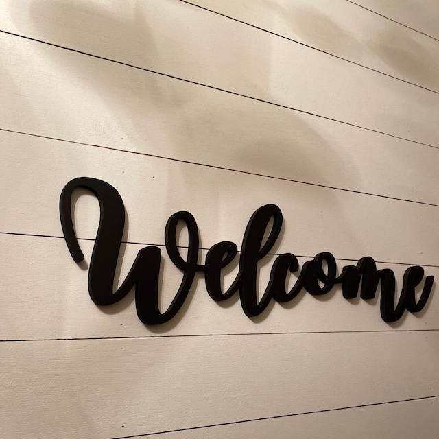 Buy Wood Family Sign Decorative Cutout Word Sign Wall Decor Wooden Op Word Sign Freestanding Block Letters Wall Mounted Decorative Sign Family