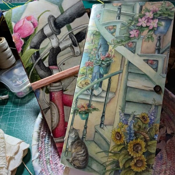 Altered Sewing Pattern Journals - Etsy