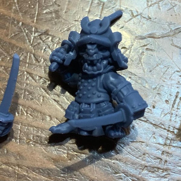 Warforged Ranger 3D Printed Resin Miniature Set Tabletop Role Playing ...